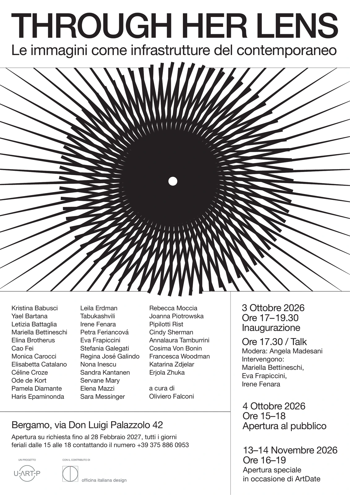 Through Her Lens exhibition poster